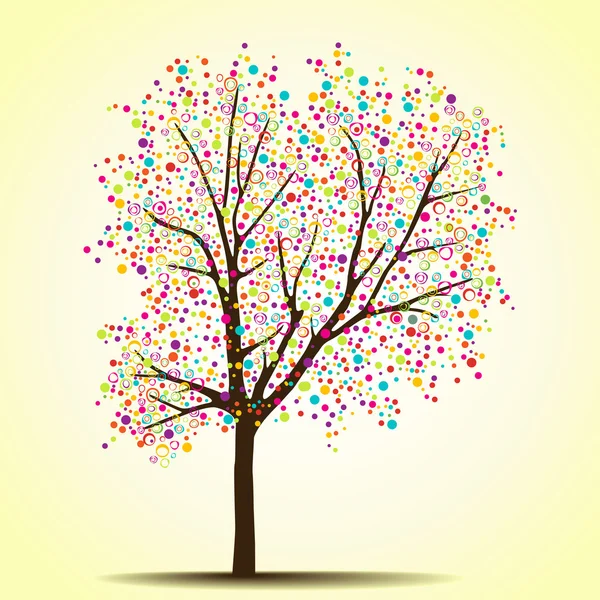 Дерево весна (літо) — стоковий вектор
