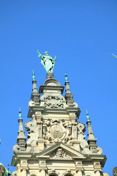 Ayuntamiento de Hamburgo — Foto de Stock