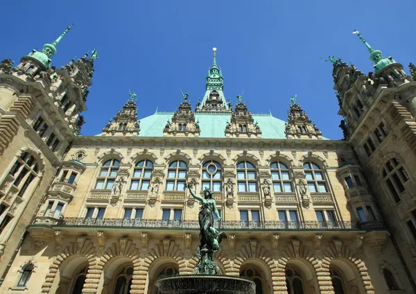 Hamburg Town Hall — Stock Photo, Image