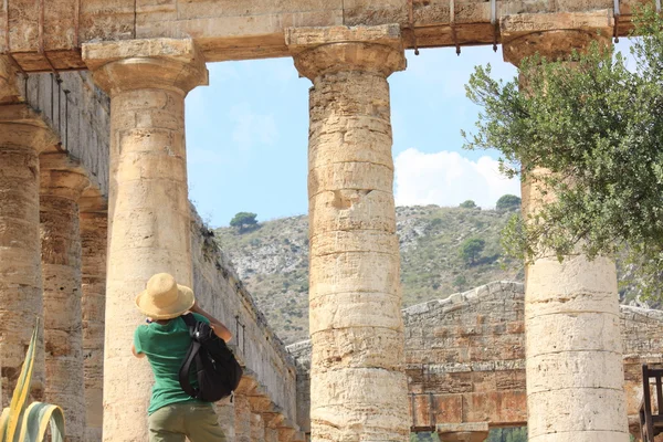 Tempio di Segesta — Foto Stock