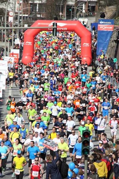 Marathon HAMBURG 2013 — Stock Photo, Image