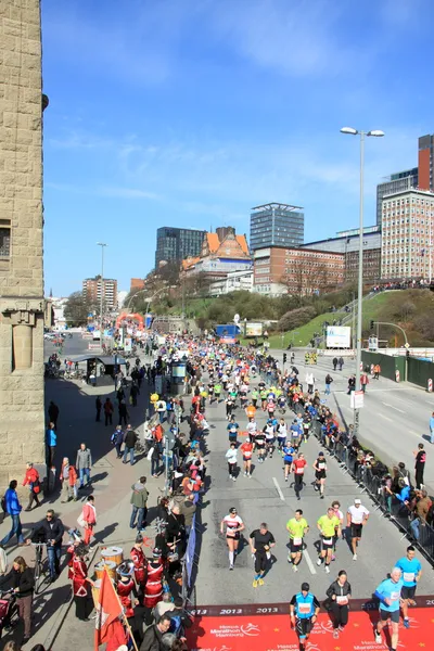 Marathon HAMBURG 2013 — Zdjęcie stockowe