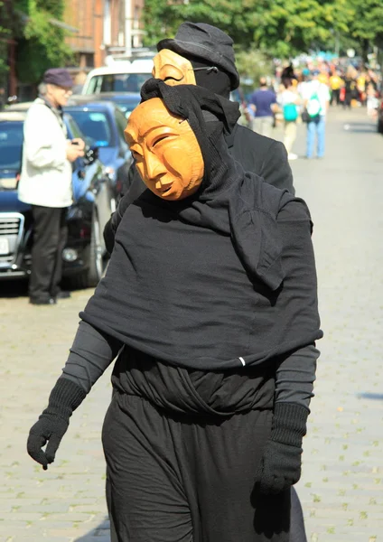 Straatartiesten — Stockfoto