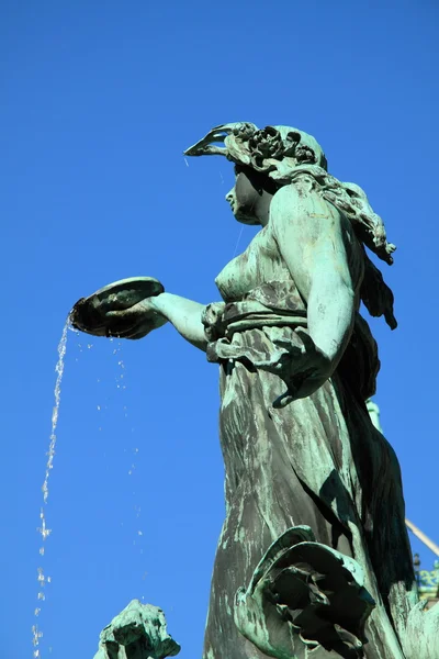 Hygieia fountain — Stock Photo, Image