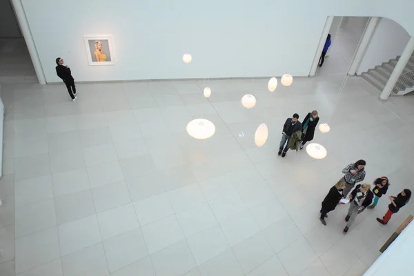 Muzeum Sztuki Współczesnej, frankfurt — Zdjęcie stockowe