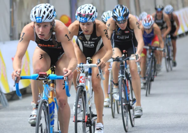 Dextro Energy World Triathlon Hamburg — Stock Photo, Image