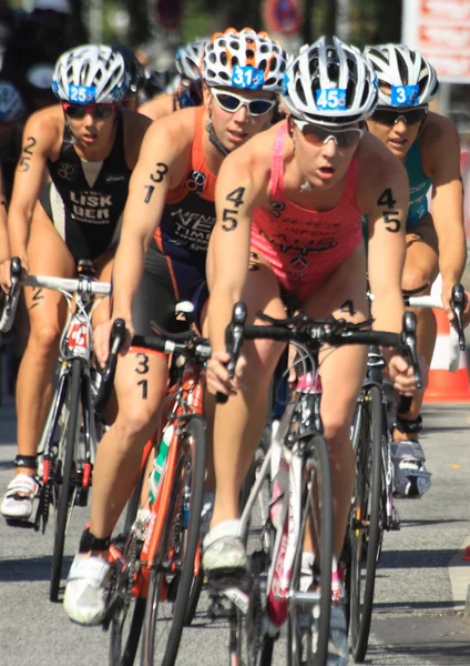 Dextro Energy World Triathlon Hamburg — Stock Photo, Image