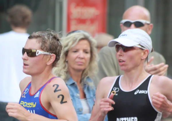 Świat dextro energy triathlon hamburg — Zdjęcie stockowe