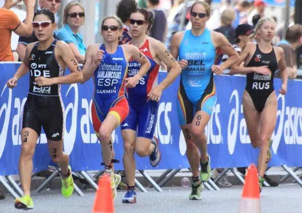 Dextro Energy World Triathlon Hamburg — Stockfoto