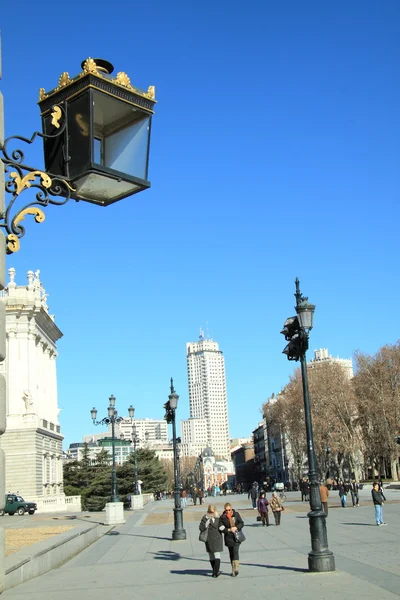 На улицах Мадрида — стоковое фото