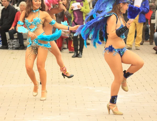 Samba in de straat — Stockfoto