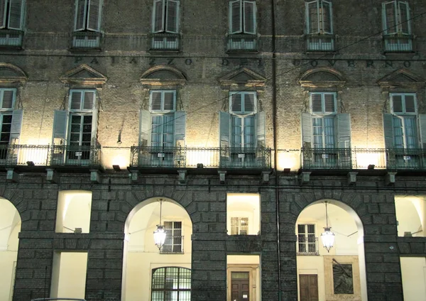 Turin gece — Stok fotoğraf
