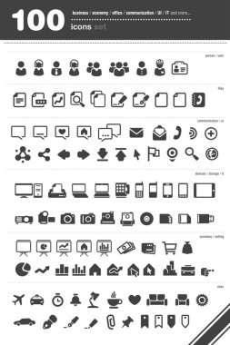 100 Icon set