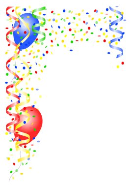 Dikey parti arka plan