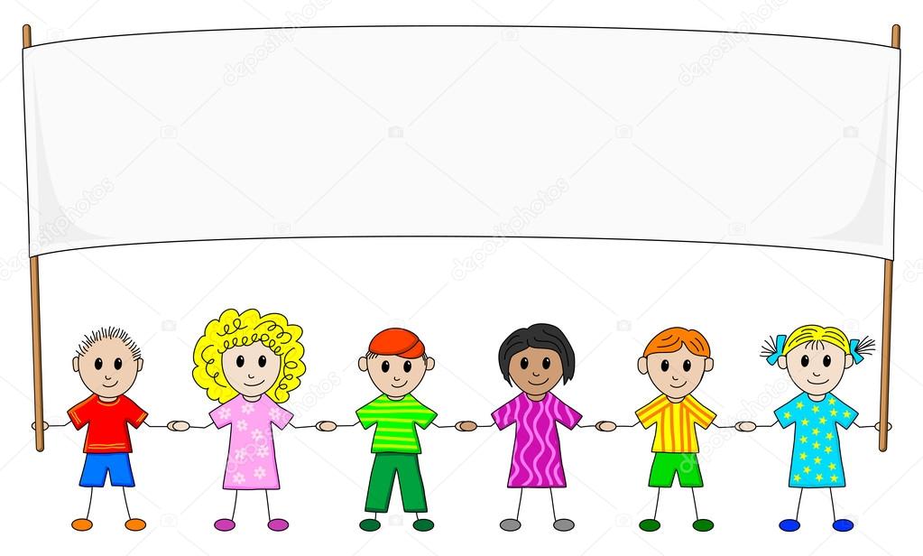 Niños en fila imágenes de stock de arte vectorial | Depositphotos Niños en fila imágenes de stock de arte vectorial | Depositphotos