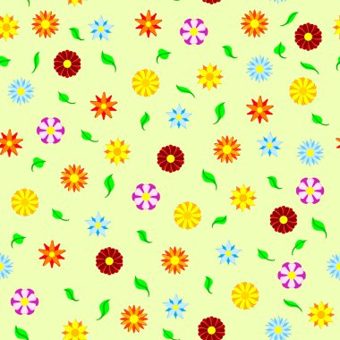 çiçek pattern