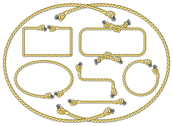 ᐈ Western rope frame stock vectors, Royalty Free rope frame ...