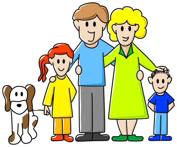 Family — Stock Vector