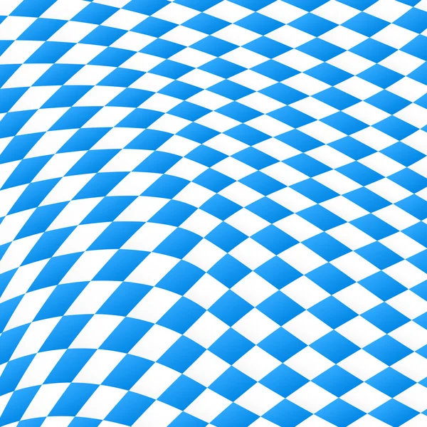 Diamond patroon in blauw en wit — Stockvector