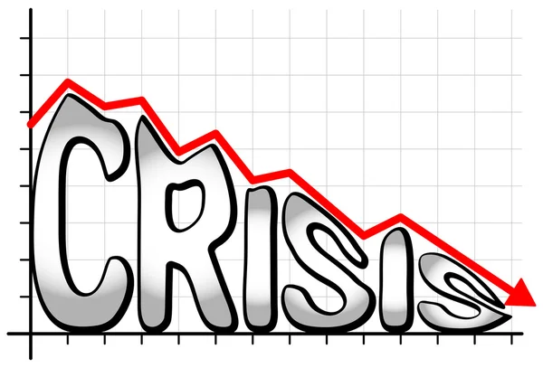 Кризи — стоковий вектор