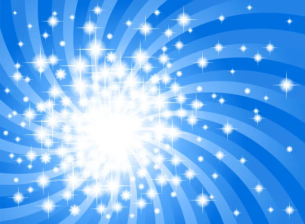 Абстрактный синий фон звезды — стоковый вектор