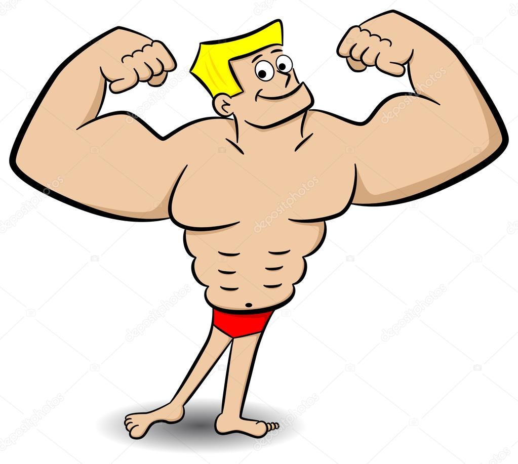 Featured image of post Muscle Man Cartoon Drawing Polish your personal project or design with these muscle man transparent png images make it even more personalized and more attractive