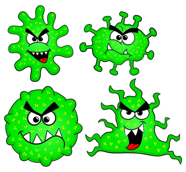 Virus silvestres — Archivo Imágenes Vectoriales