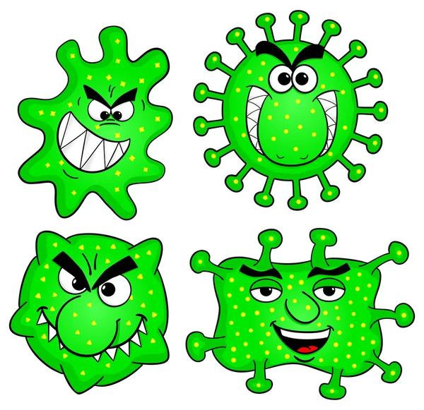 Virus silvestres — Archivo Imágenes Vectoriales