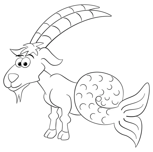 Знак Зодиака - Козерог — стоковый вектор