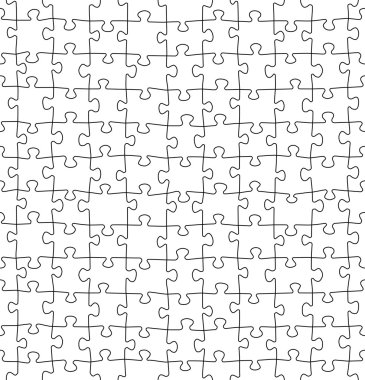 Dikişsiz Yapboz desen