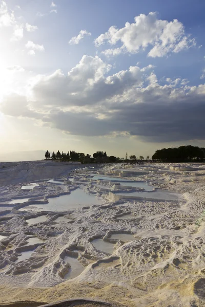 Pamukkale tramonto — Foto Stock