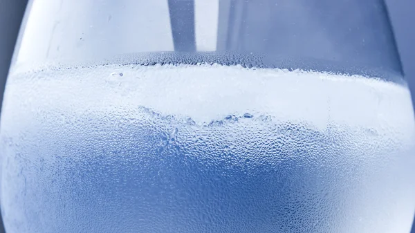 Blå mousserande dryck — Stockfoto