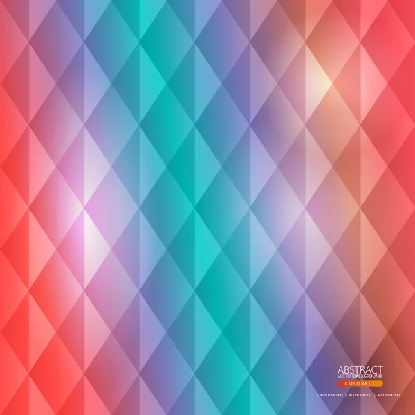 Färgglada geometriska abstrakt bakgrund — Stock vektor