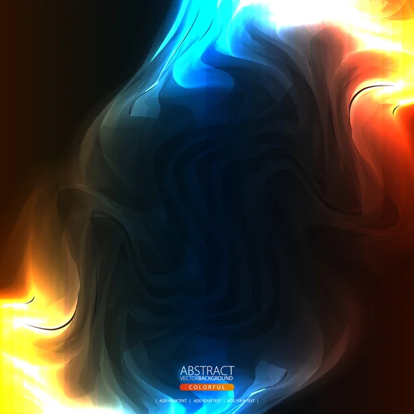 Fondo de fuego abstracto — Archivo Imágenes Vectoriales