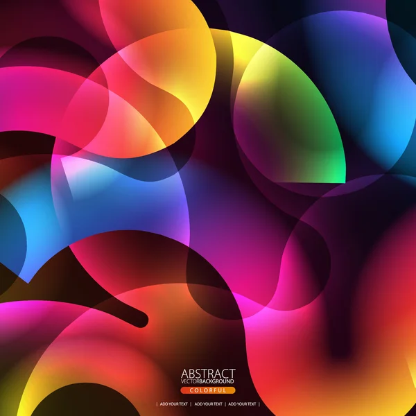 Ljusa abstrakt colorfull bakgrund — Stock vektor