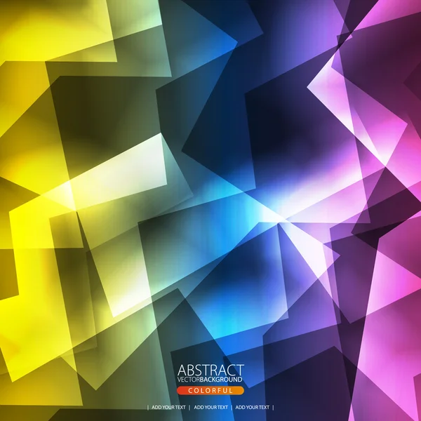 Colorfull geometrische textuur — Stockvector