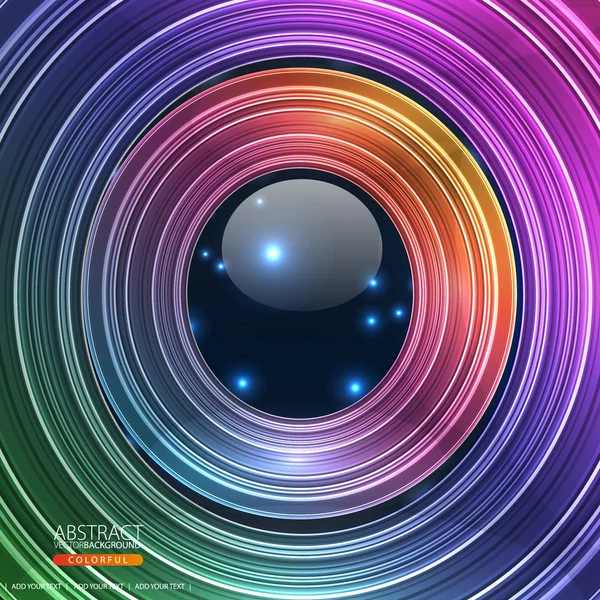 Abstract background with circles — Stock Vector