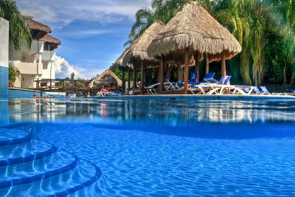 Hotel Resort, Playa del Carmen — Foto de Stock