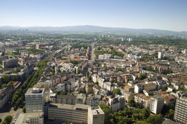 skyline Frankfurt, Almanya