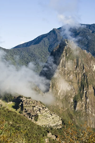 Machu Picchu e Huayna Picchu — Fotografia de Stock