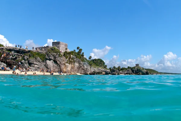 El Castillo, Tulum, Mexikó — Stock Fotó