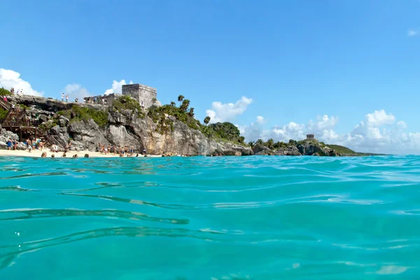 El Castillo in Tulum, Mexico — Stockfoto