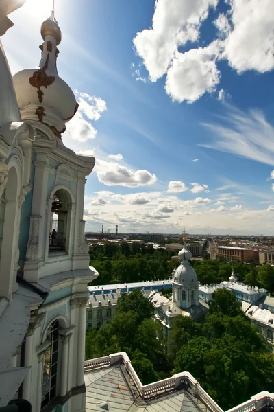 Smolny katedralen, Sankt petersburg — Stockfoto