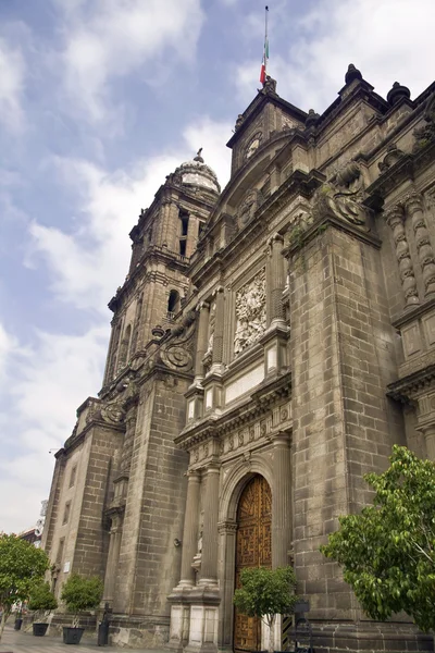 Metropolenkathedrale in Mexiko. — Stockfoto