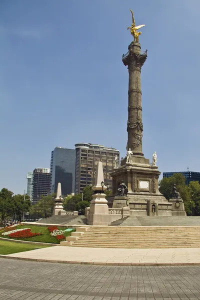 Engel van de onafhankelijkheid in mexico-stad — Stockfoto