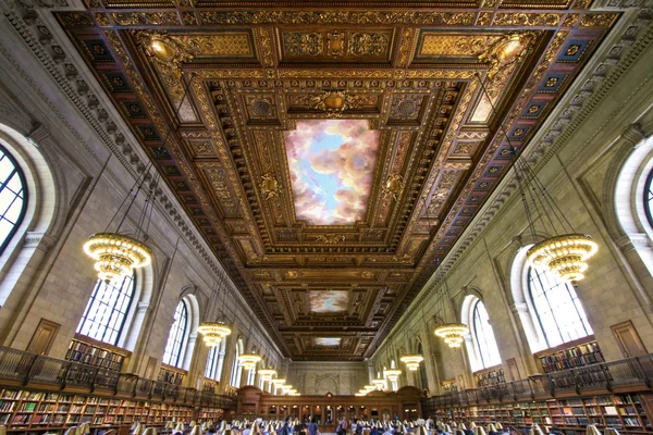 Biblioteca Pública de Nueva York, EE.UU. — Foto de Stock