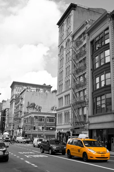 Soho ulice, new york, Stany Zjednoczone Ameryki — Zdjęcie stockowe