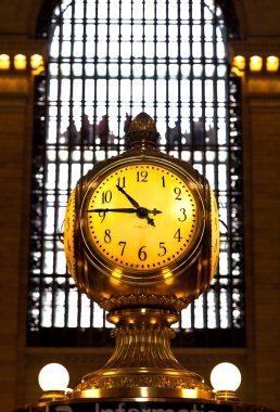 Grand central terminal saati, new york city