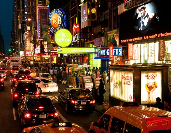 Times square new york, Verenigde Staten — Stockfoto