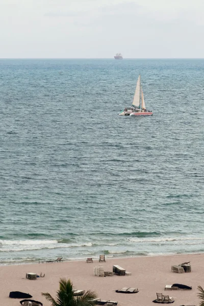 Nautical ship in the ocean, Miami, Florida